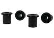 Whiteline 7 x 14 x 20 cm Rear Leaf Spring - Shackle Bushing Kit to Suit Ford Courier PC-PH and Mazda B Series Bravo UF, UN Autofit