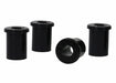 Whiteline 7 x 14 x 20 cm Rear Leaf Spring - Shackle Bushing Kit to Suit Nissan Patrol MQ-MK Autofit
