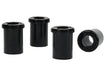 Whiteline 7 x 14 x 20 cm Rear Leaf Spring - Shackle Bushing Kit to Suit Toyota HiLux 1988-2005 and Great Wall SA220 Autofit