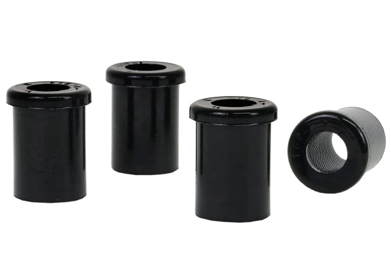 Whiteline 7 x 14 x 20 cm Rear Leaf Spring - Shackle Bushing Kit to Suit Toyota HiLux 1988-2005 and Great Wall SA220 Autofit