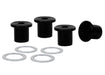 Whiteline 7 x 14 x 20 cm Rear Leaf Spring - Shackle Bushing Kit to Suit Toyota Land Cruiser 76, 78 and 79 Series Autofit