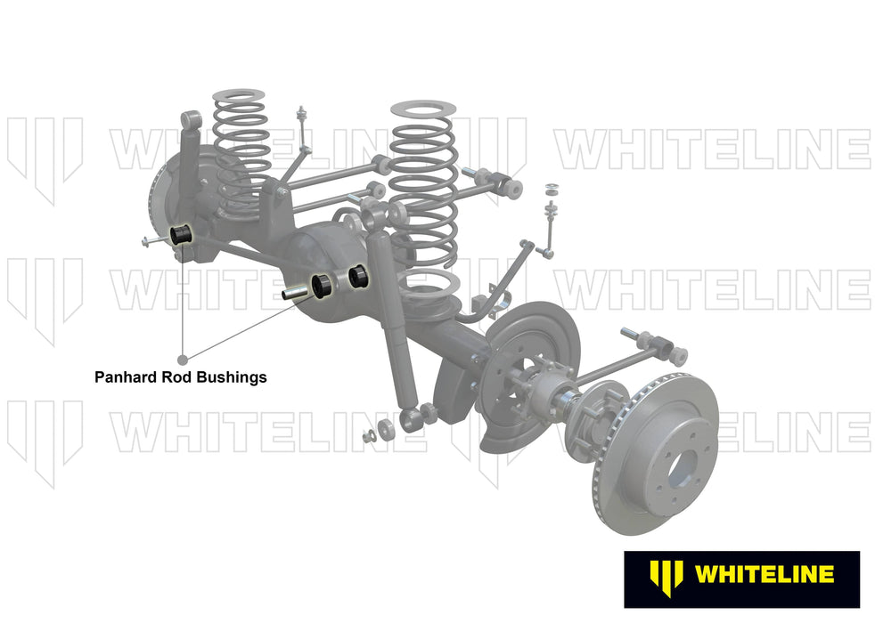 Whiteline 7 x 14 x 20 cm Rear Panhard Rod - Bushing Kit to Suit Jeep Wrangler JL Autofit