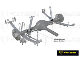 Whiteline 7 x 14 x 20 cm Rear Shock Absorber - Lower Bushing Kit to Suit Nissan Navara D40 2wd/4wd Autofit