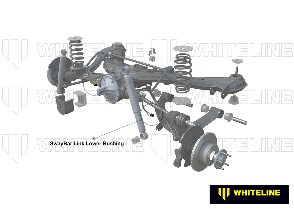 Whiteline 7 x 14 x 20 cm Rear Sway Bar Link - Bushing Kit to Suit Holden Commodore VN-VX and HSV Autofit