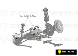 Whiteline 7 x 14 x 20 cm Rear Sway Bar Link - Bushing Kit to Suit Subaru Forester, Impreza, Liberty and Outback Autofit