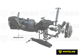 Whiteline 7 x 14 x 20 cm Rear Sway Bar Link to Suit Ford Falcon/Fairlane BA-FGX and FPV Autofit