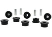 Whiteline 7 x 14 x 20 cm Rear Trailing Arm - Bushing Kit to Suit Mazda 1200, 1300 RX-2 and RX-5 Autofit