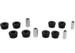 Whiteline 7 x 14 x 20 cm / Replaces spherical bearing and trailing arm rear mount Rear Control Arm Lower - Outer Bushing Kit to Suit Mitsubishi Galant HJ and Magna TE-TW Autofit