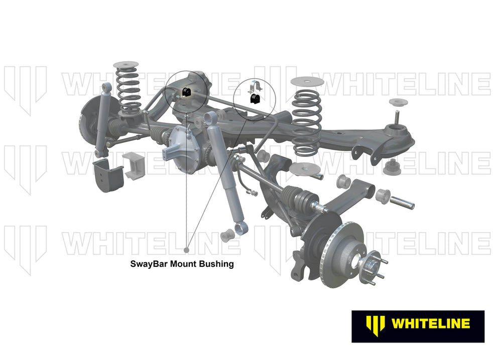 Whiteline 7 x 14 x 20 cm / Service kit - suits Whiteline sway bars Rear Sway Bar Mount - Bushing Kit 16mm to Suit Whiteline Sway Bars Autofit