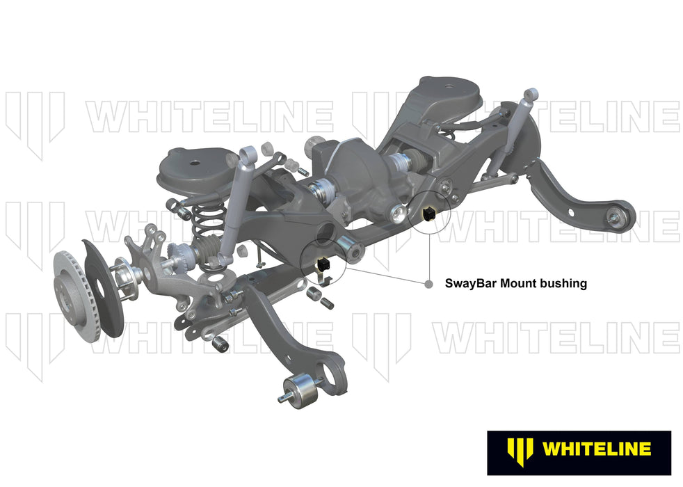 Whiteline 7 x 14 x 20 cm / Service kit - suits Whiteline sway bars Rear Sway Bar Mount - Bushing Kit 18mm to Suit Whiteline Sway Bars Autofit