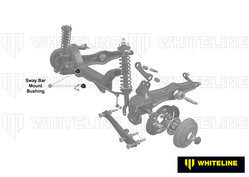 Whiteline 7 x 14 x 20 cm / Service kit - suits Whiteline sway bars Rear Sway Bar Mount - Bushing Kit 20mm to Suit Whiteline Sway Bars Autofit