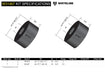 Whiteline 7 x 14 x 20 cm Shock Absorber - Upper Bushing Kit to Suit Holden Commodore VB-VZ and HSV, Jaguar XJS Autofit
