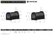 Whiteline 7 x 14 x 20 cm / Steering-Pull Correction - adds +0.5deg caster Front Control Arm Lower - Inner Rear Bushing Single Offset Kit to Suit Nissan Elgrand E50 and Pathfinder R50 Autofit