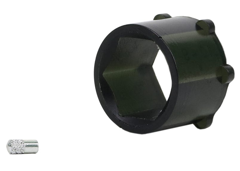 Whiteline 7 x 14 x 20 cm / Suits manual steering models - excludes VL models Front Steering Rack and Pinion - Shaft Guide Bushing Kit to Suit Ford, Holden and Nissan Autofit