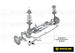 Whiteline 7 x 14 x 20 cm / Suits models 01/1984 - on Front Control Arm Lower - Outer BushingKit to Suit Toyota Camry SV10, SV11 Autofit