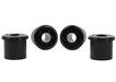 Whiteline 7 x 14 x 20 cm / Suits models to - 1980 Rear Leaf Spring - Rear Eye and Shackle Bushing Kit to Suit Nissan 720 CG and Urvan E20 Autofit