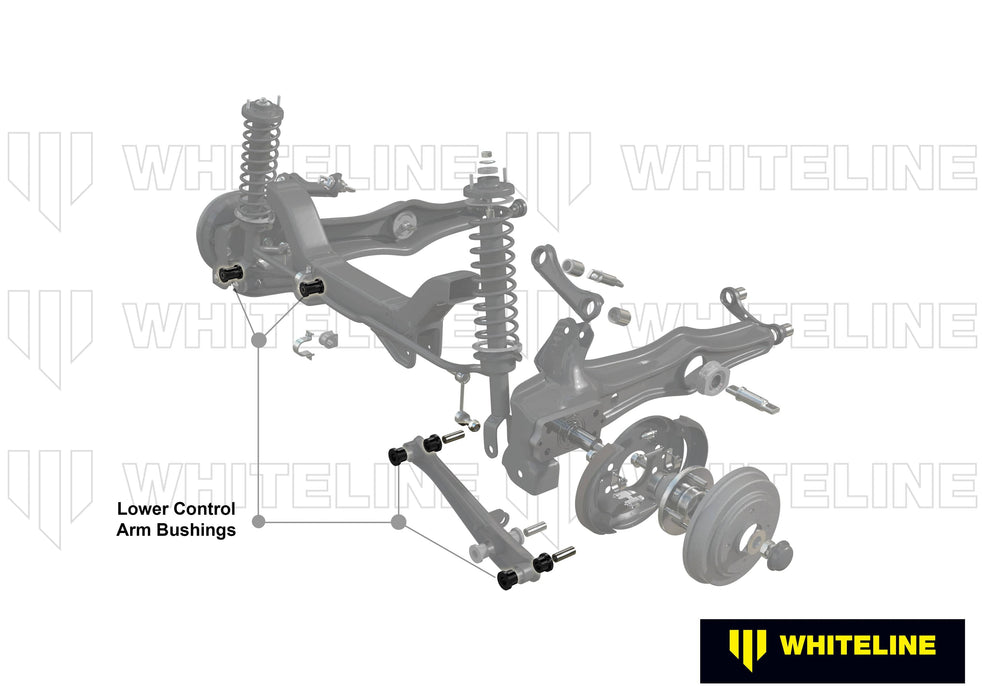 Whiteline 7 x 14 x 20 cm / Suits models with cast arm Rear Control Arm Lower Rear - Bushing Kit to Suit Honda Integra DA, DB Autofit