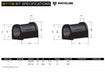 Whiteline 7 x 14 x 20 cm / Suits models with "D" shaped bushing passengers side Front Steering Rack and Pinion - Mount Bushing Kit to Suit Nissan Pulsar N14, N15 Autofit