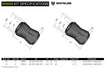 Whiteline 7 x 14 x 20 cm / Suits Whiteline KLC30 and W23479 Front Sway Bar Link - Bushing Service Kit to Suit Whiteline KLC30 and W23479 Autofit