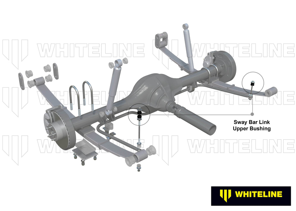 Whiteline 7 x 14 x 20 cm Sway Bar Link - Upper Bushing Kit to Suit Ford F100, F250, F350 and Bronco Autofit