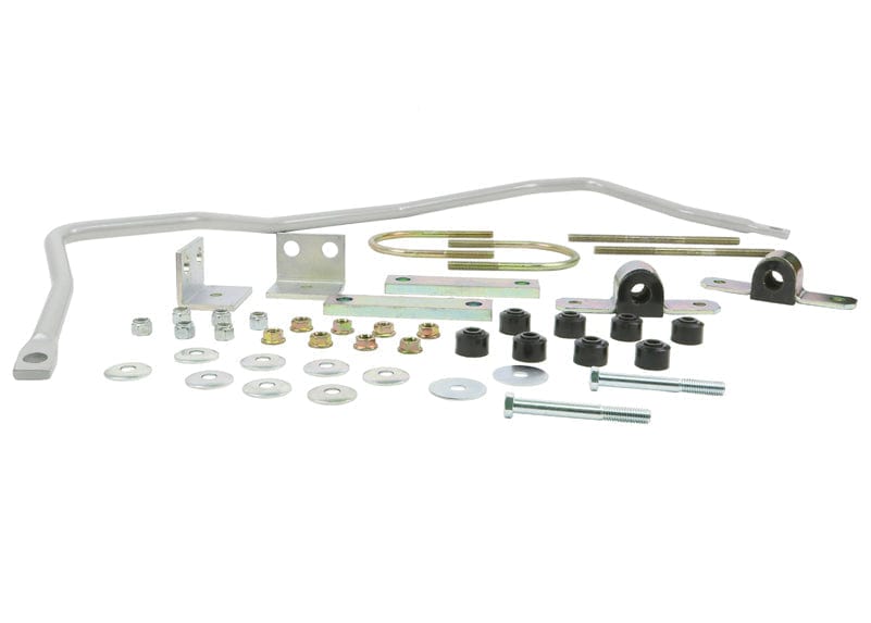 Whiteline 90 x 20 x 10 cm / Suits 1969 - 1970 models with 9" differential Rear Sway Bar - 18mm Non Adjustable to Suit Ford Falcon/Fairlane XK-XY and Mustang Classic Autofit