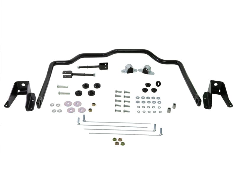 Whiteline 95 x 20 x 10 cm / Suits models with OEM sway bar with bracket mount on differential Rear Sway Bar - 30mm Non Adjustable to Suit Toyota Land Cruiser 76, 78 and 79 Series Autofit