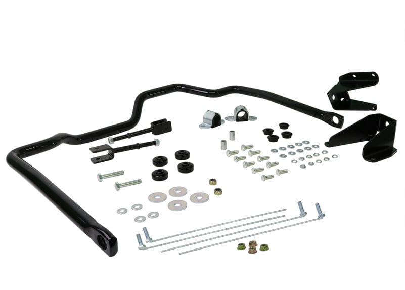Whiteline 95 x 20 x 10 cm / Suits models with OEM sway bar with bracket mount on differential Rear Sway Bar - 30mm Non Adjustable to Suit Toyota Land Cruiser 76, 78 and 79 Series Autofit