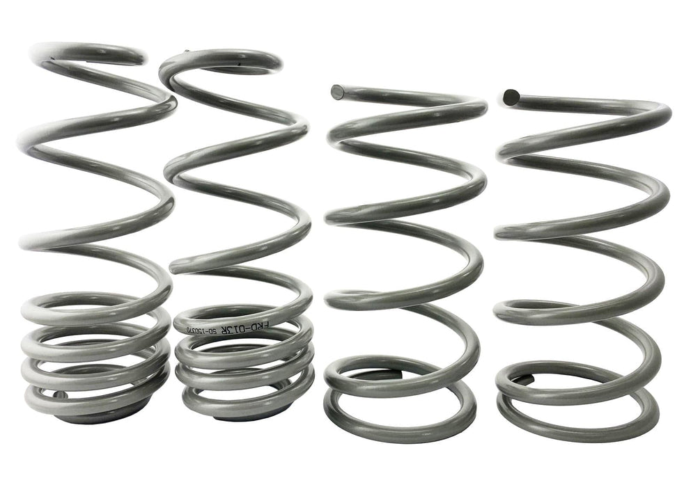 Whiteline Lowers vehicle approximately 10mm front and 20mm rear Front and Rear Coil Springs - Lowered to Suit Ford Focus ST SA Autofit
