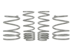 Whiteline Lowers vehicle approximately 10mm front and rear Front and Rear Coil Springs - Lowered to Suit Subaru Impreza GE, GV WRX STi Autofit