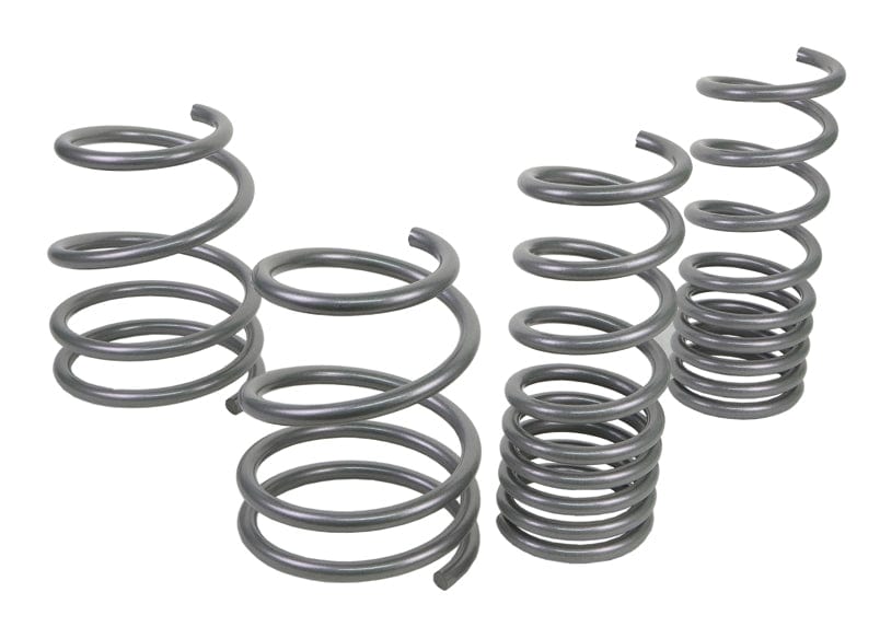 Whiteline Lowers vehicle approximately 15mm front and rear Front and Rear Coil Springs - Lowered to Suit Subaru Impreza WRX STi VA Autofit