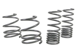 Whiteline Lowers vehicle approximately 15mm front and rear Front and Rear Coil Springs - Lowered to Suit Subaru Impreza WRX STi VA Autofit