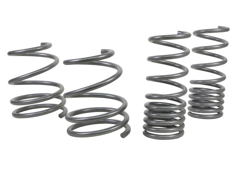 Whiteline Lowers vehicle approximately 15mm front and rear Front and Rear Coil Springs - Lowered to Suit Subaru Impreza WRX STi VA Autofit