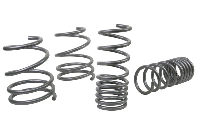 Whiteline Lowers vehicle approximately 15mm front and rear Front and Rear Coil Springs - Lowered to Suit Subaru Impreza WRX STi VA Autofit