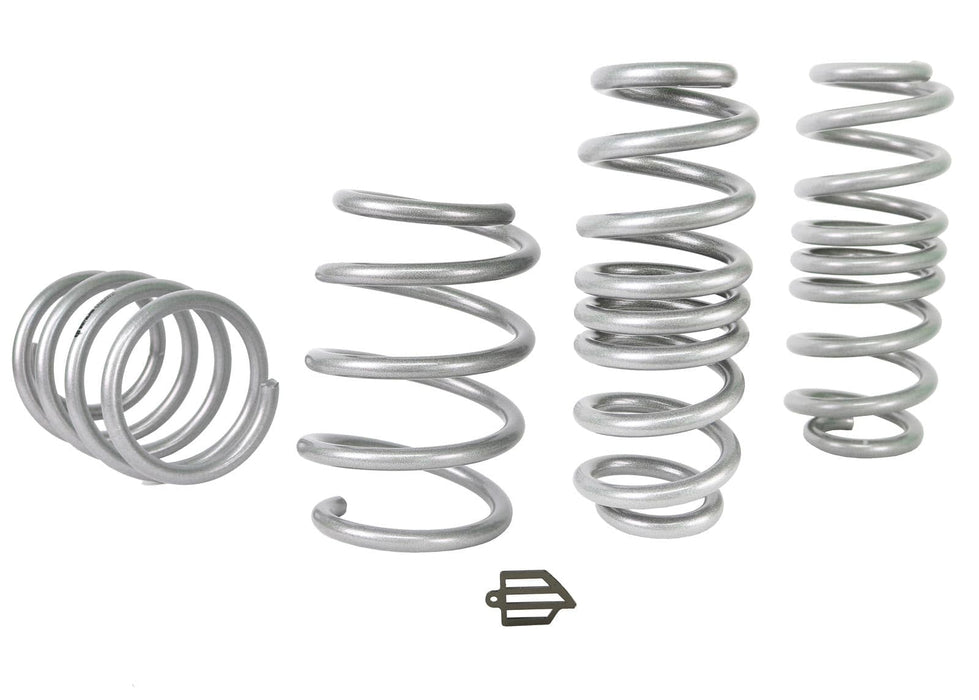 Whiteline Lowers vehicle approximately 20mm front and rear Front and Rear Coil Springs - Lowered to Suit Audi S3 RS3 8V Autofit