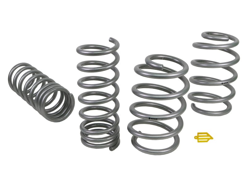 Whiteline Lowers vehicle approximately 20mm front and rear Front and Rear Coil Springs - Lowered to Suit Subaru Impreza VA WRX and Levorg VM Autofit