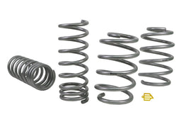 Whiteline Lowers vehicle approximately 20mm front and rear Front and Rear Coil Springs - Lowered to Suit Subaru Impreza VA WRX and Levorg VM Autofit
