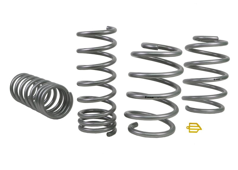 Whiteline Lowers vehicle approximately 20mm front and rear Front and Rear Coil Springs - Lowered to Suit Subaru Impreza VA WRX and Levorg VM Autofit