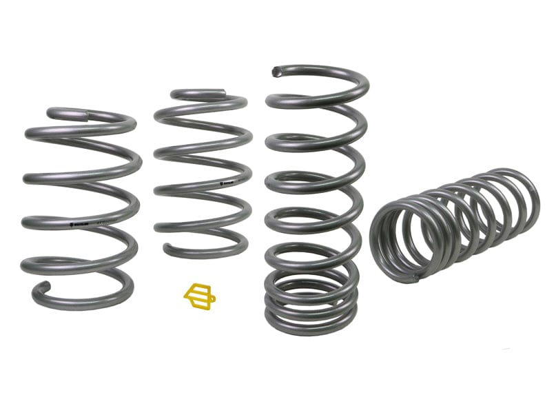 Whiteline Lowers vehicle approximately 20mm front and rear Front and Rear Coil Springs - Lowered to Suit Subaru Impreza VA WRX and Levorg VM Autofit