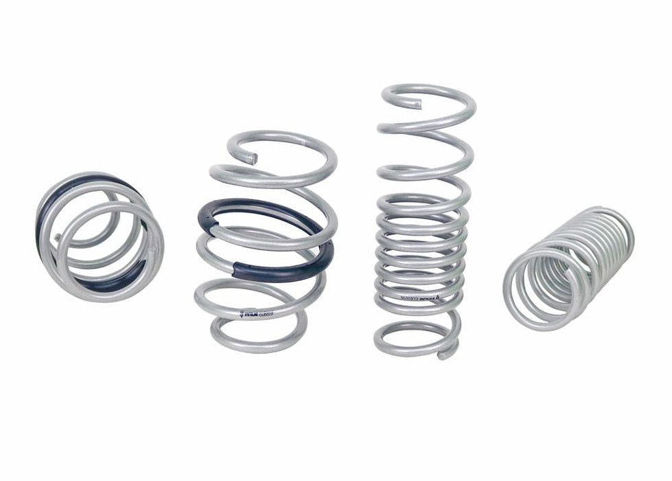 Whiteline Lowers vehicle approximately 25mm front and rear - excludes tS models Front and Rear Coil Springs - Lowered to Suit Subaru Impreza WRX VB, VN Autofit