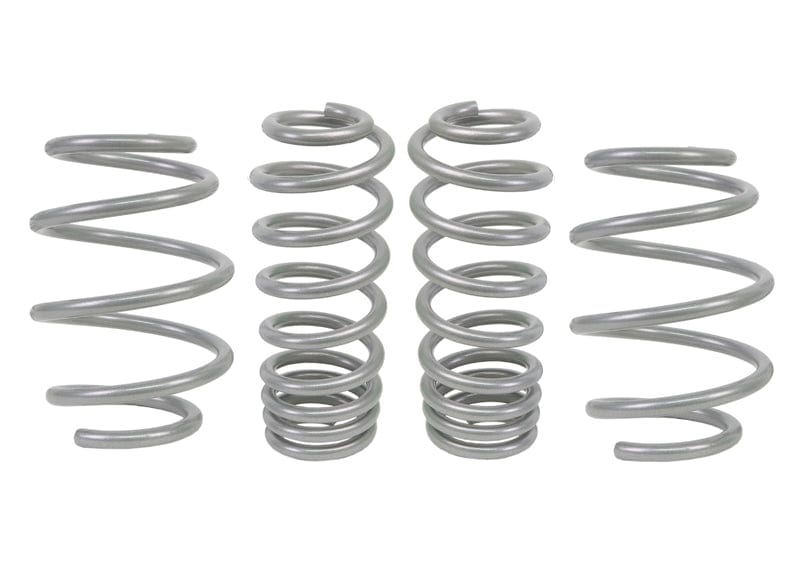 Whiteline Lowers vehicle approximately 25mm front and rear Front and Rear Coil Springs - Lowered to Suit Hyundai I30 N, Kona and Veloster Autofit
