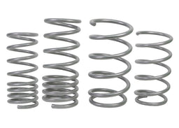 Whiteline Lowers vehicle approximately 25mm front and rear Front and Rear Coil Springs - Lowered to Suit Subaru BRZ and Toyota 86 Autofit
