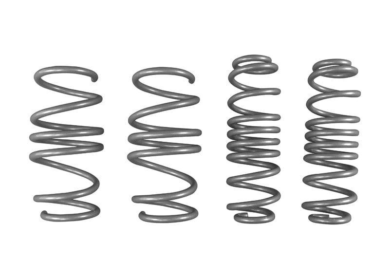 Whiteline Lowers vehicle approximately 30mm front and 25mm rear Front and Rear Coil Springs - Lowered to Suit Volkswagen Golf GTI/GTD Mk7, 7.5 Autofit