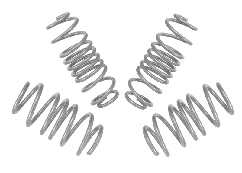 Whiteline Lowers vehicle approximately 30mm front and rear Front and Rear Coil Springs - Lowered to Suit Ford Fiesta St WZ Autofit