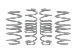 Whiteline Lowers vehicle approximately 30mm front and rear Front and Rear Coil Springs - Lowered to Suit Ford Fiesta St WZ Autofit
