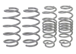 Whiteline Lowers vehicle approximately 30mm front and rear Front and Rear Coil Springs - Lowered to Suit Ford Fiesta WS, WT and WZ Autofit