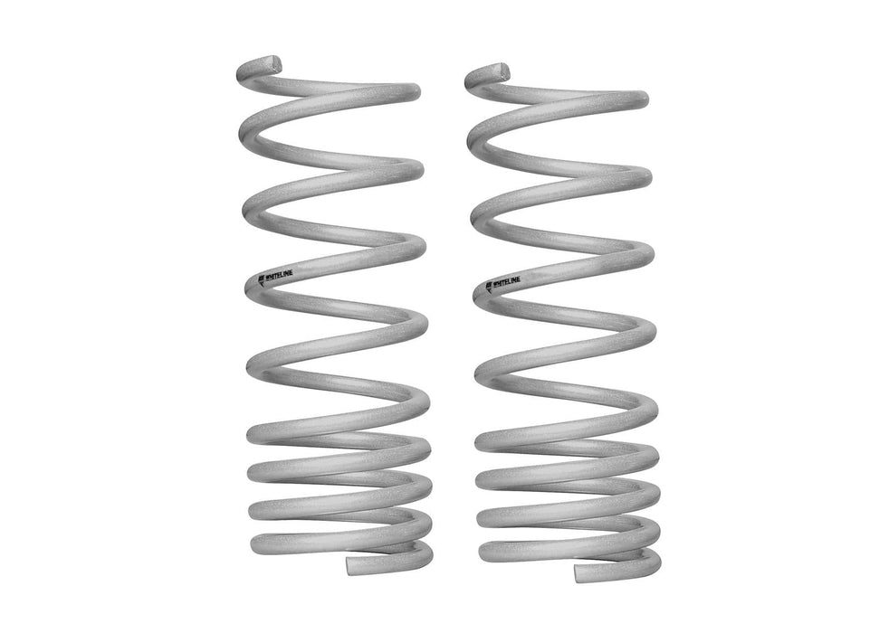 Whiteline Lowers vehicle approximately 30mm front and rear Front and Rear Coil Springs - Lowered to SuitToyota Supra DB42 Autofit
