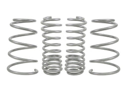 Whiteline Lowers vehicle approximately 35mm front and 45mm rear Front and Rear Coil Springs - Lowered to Suit Ford MustangS197 Autofit