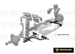 Whiteline Performance - increased caster correction Front Control Arm Lower - Arm Assembly Performance Caster Correction to Suit Honda Accord and Euro CP, CU, CW Autofit