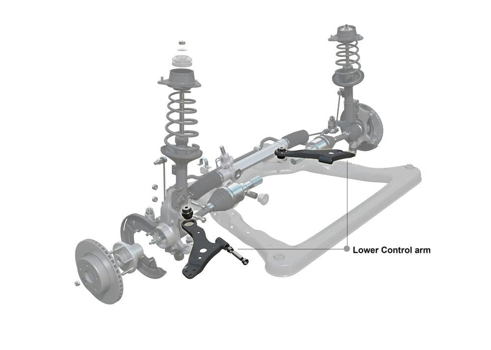 Whiteline Performance - increased caster correction Front Control Arm Lower - Arm Assembly to Suit Subaru Forester SJ Autofit