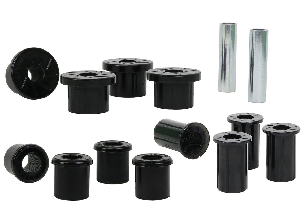 Whiteline Rear Leaf Spring - Bushing Kit to Suit Isuzu D-Max and Mazda BT-50 2020-on 2wd/4wd Autofit
